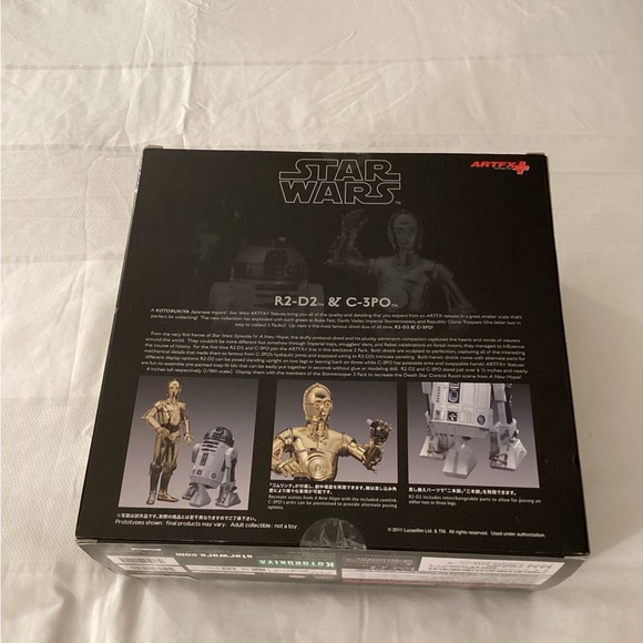 Kotobukita C-3PO & R2-D2 Soft Vinyl Model Kit - Picture 3 of 7